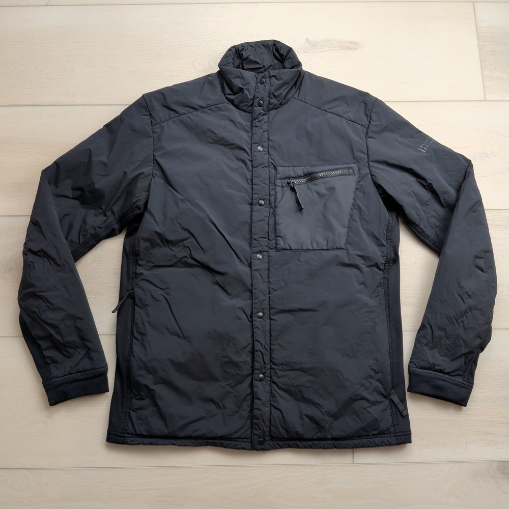 Mountain Standard Colorado Jacket Mens Medium Insulated Snap Front Black